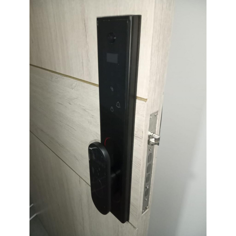 Puertas de Seguridad - Cerradura Electrónica Inteligente Con Cámara y
